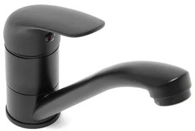 Umývadlová batéria S-Line Pro s otočným ramienkom čierna matná SIKOBSLPRO287C, 1 ks