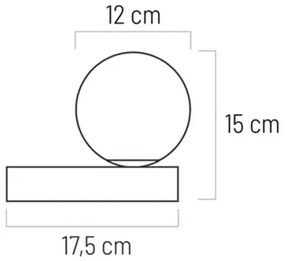 Klausen 146012 - Kúpeľňové nástenné svietidlo RUBY 1xG9/5W/230V IP44 biela
