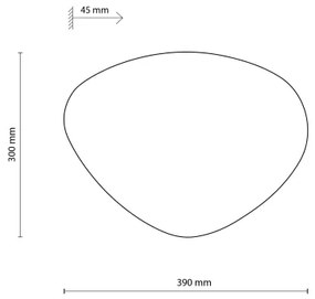 Nástenné svietidlo STONE 2xG9/8W/230V 30x39 cm béžová