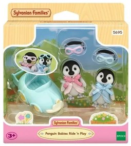 Sylvanian Families Baby tučniaky dvojčatá s autíčkom