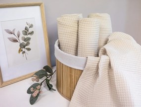 Polášek Vaflová osuška - Krémová | 70 x 140 cm