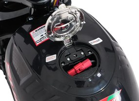 Elektrická motorka SUPERMOTO čierna