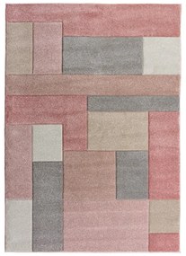 Ružovo-sivý koberec Flair Rugs Cosmos, 160 × 230 cm
