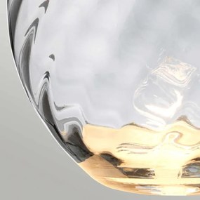 Elstead LENA-TL-L-SMOKE - LED Stolná lampa LENA 1xE27/40W/230V 74 cm šedá