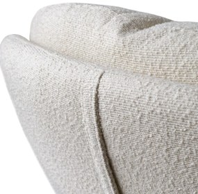 OTOČNÉ KRESLO CARLO BIELE 360°