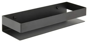 Polička SAT čierna SATDPOL3012MC, 1 ks