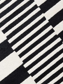 Koberec Elle Decoratio Stryve čierny / biely