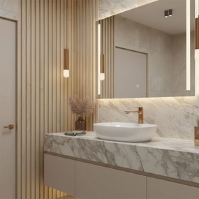 Rea Drop, vysoká umývadlová batéria h-287, medená matná, REA-B8972