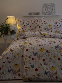 Predĺžené bavlnené obliečky Renforcé – Motýliky