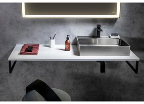 Antikoro umývadlo v striebornej farbe 55x42 cm Aurum – Sapho