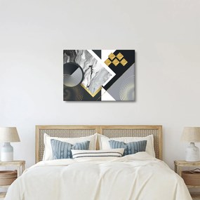 Obraz - Texturoavná koláž (70x50 cm)