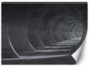 Gario Fototapeta Sivý tunel Materiál: Vliesová, Rozmery: 200 x 140 cm