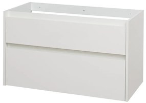 Mereo Mereo, Opto, kúpeľňová skrinka 101 cm, biela, dub, biela/dub, čierna, MER-CN912S