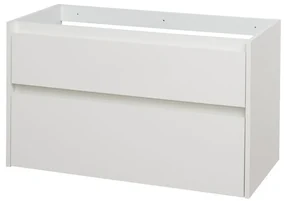Mereo Mereo, Opto, kúpeľňová skrinka 101 cm, biela, dub, biela/dub, čierna, MER-CN912S