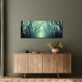 Obraz - Cesta s alejou stromov (120x50 cm)