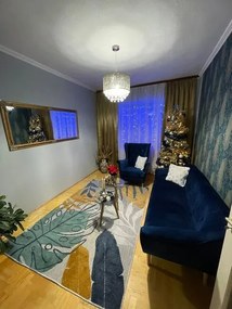 Wilsondo Kreslo ušiak Deana - modrá