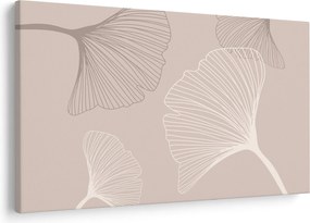 Obraz - Béžové listy N⁰6 (90x60 cm)