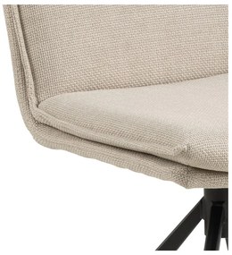 Krémovobiela jedálenská stolička Flynn – Actona