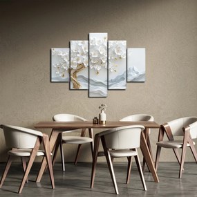 Obraz – 3D elegantný strom života (150x105 cm)
