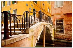 Obraz na plátne - Malý most v Benátkach 1115A (100x70 cm)