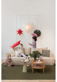 Zamatový dekoračný vankúš s vianočným motívom 60x30 cm Ho Ho Ho – Catherine Lansfield