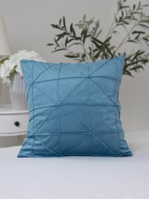 Obliečka na vankúšik mikroplyš 45 × 45 cm - Gama petrolejová