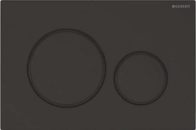 Geberit 115.882.16.1 - Splachovacie tlačidlo Sigma20 24,6x16,4 cm matná čierna