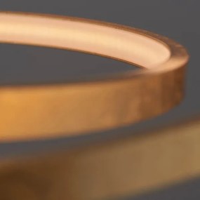 Endon 72479 - LED Luster na lanku SCRIBBLE LED/31,5W/230V 3000K zlatá