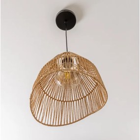 Brilagi - LED luster na lanku CERIA BOHO 1xE27/40W/230V pr. 30 cm hnedá