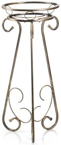 STOJAN NA KVETINÁČ FIORINA 66X30 CM ZLATÁ