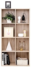 Drevená knižnica VASAGLE LBC024NL