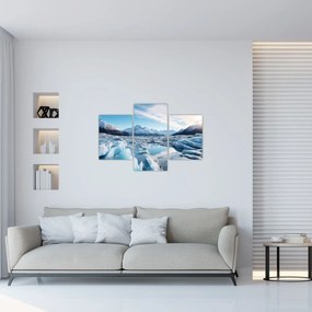 Obraz - Ľadovcové útvary (90x60 cm)