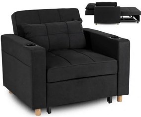 Kreslo JEREMY čierne