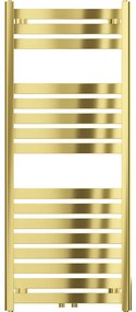 Mexen Uran vykurovacie teleso 1200 x 500 mm, 416 W, zlatá, W105-1200-500-00-50