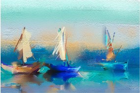 Obraz - Obraz krajiny, maľba (90x60 cm)