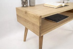 Konferenčný stolík LUANA - 100x60cm,Tmavý dub