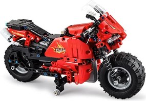 Stavebnica CADA diaľkovo ovládaný motocykel 2.4G 484 dielikov