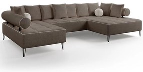 Rohová sedacia súprava Vivienne U pravý Lambi 04