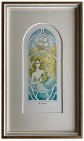 Jelenová Františka - Aquarius | 20.3x33.3