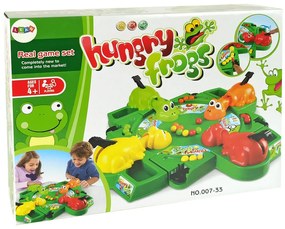 LEAN TOYS Arkádová hra Hungry Frog Balls