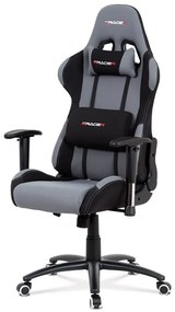 BONTEC Kancelárske kreslo, hojdací mechanizmus, šedá látka, KA-F01 GREY Farba: Šedá