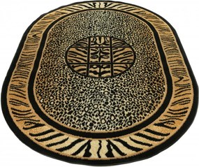 TA Koberec 6600A ČIERNY ATLAS PP OV Rozmer: 180x250 cm