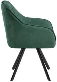 Stolička Pettuli látka - zelená