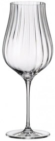 Crystal Bohemia BOHEMIA LIMOSA OPTIC POHÁR NA VÍNO 650ML SADA 6KS
