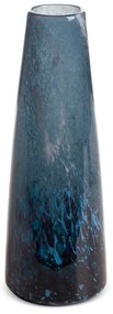 SKLENENÁ VÁZA LOGAN (02) (FI) 11X31 CM VIACFAREBNÁ