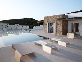 Designové ležadlo NOVA polohovateľné matné