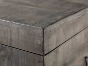 Konferenčný stolík/truhlica Factory Loft sivý