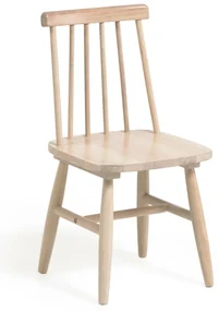 Detská stolička z kaučukového dreva Kave Home Kristie