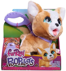 FurReal Poop-A-Lots Corgi, interaktívny psík, sv.hnedá/biela
