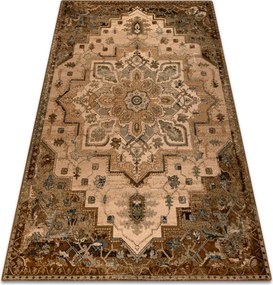 Koberec OMEGA ABBAS kamel béžový / hnedý